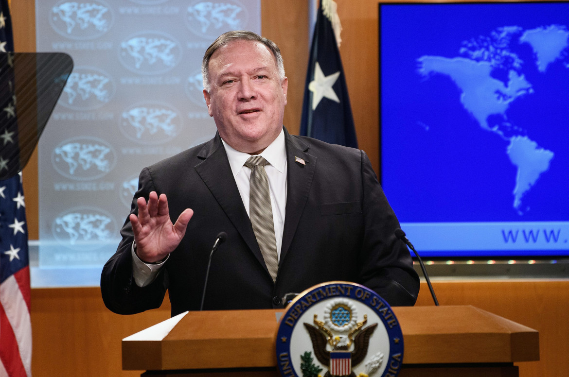 Pompeo cavaliere  dell’Apocalisse,  tranne a Riyadh