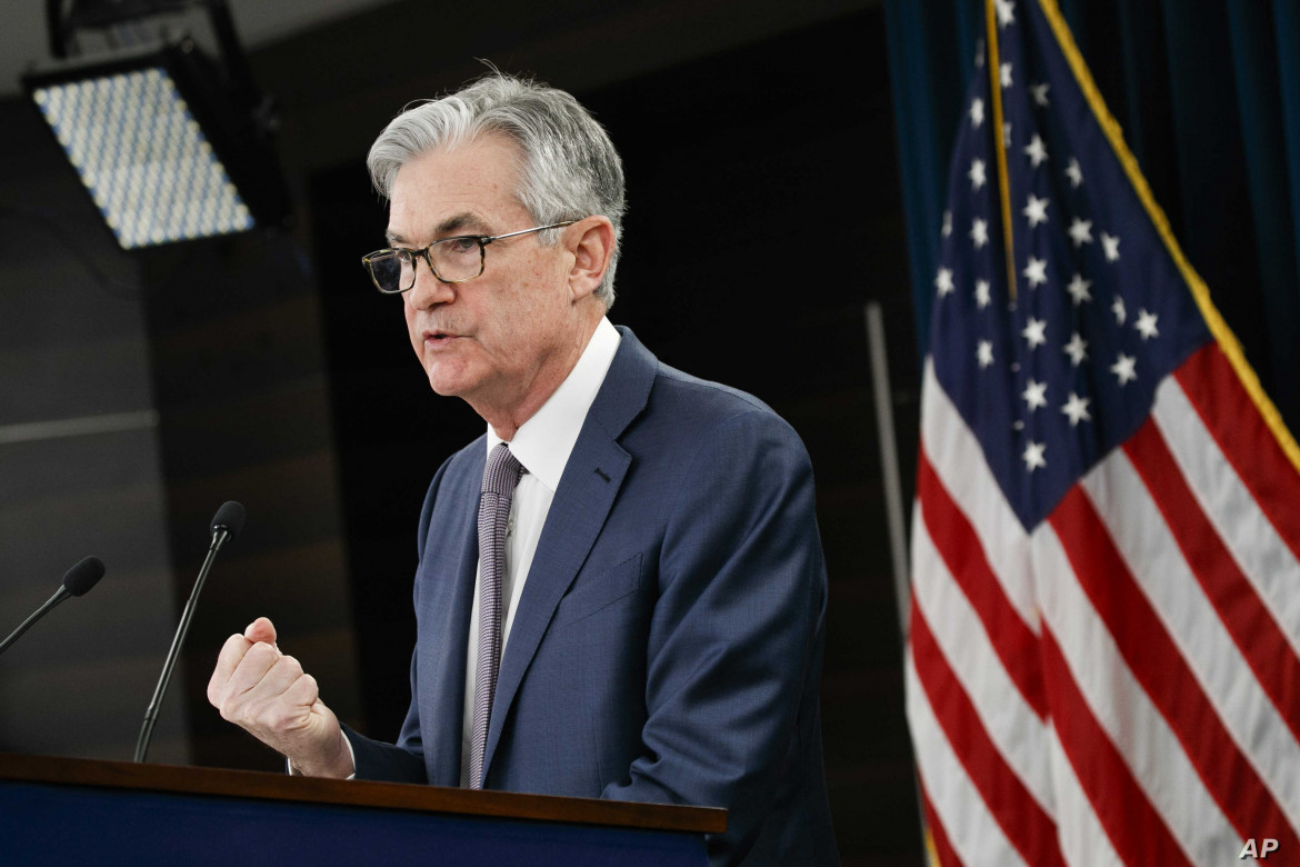 Il presidente della Federal Reserve americana Jerome Powell