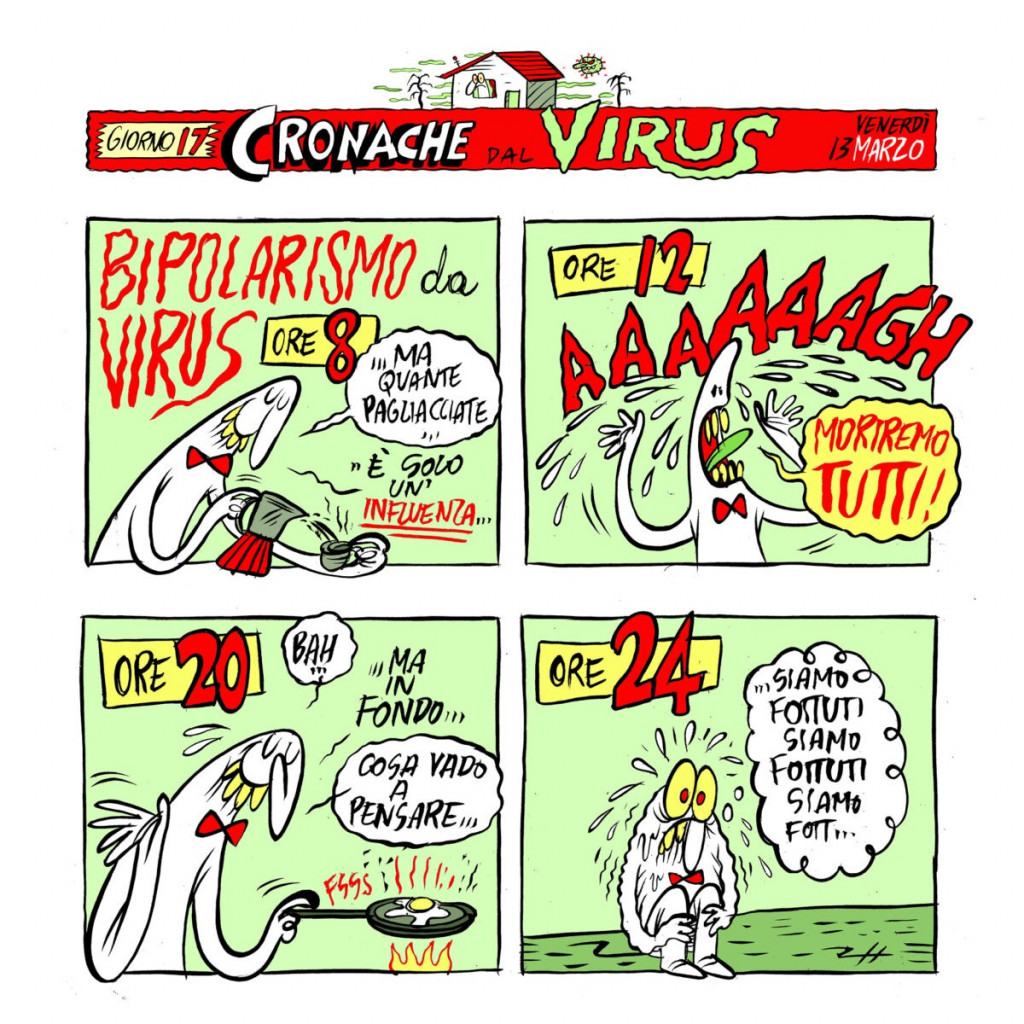 Cronache dal virus, un orrore tutto da ridere