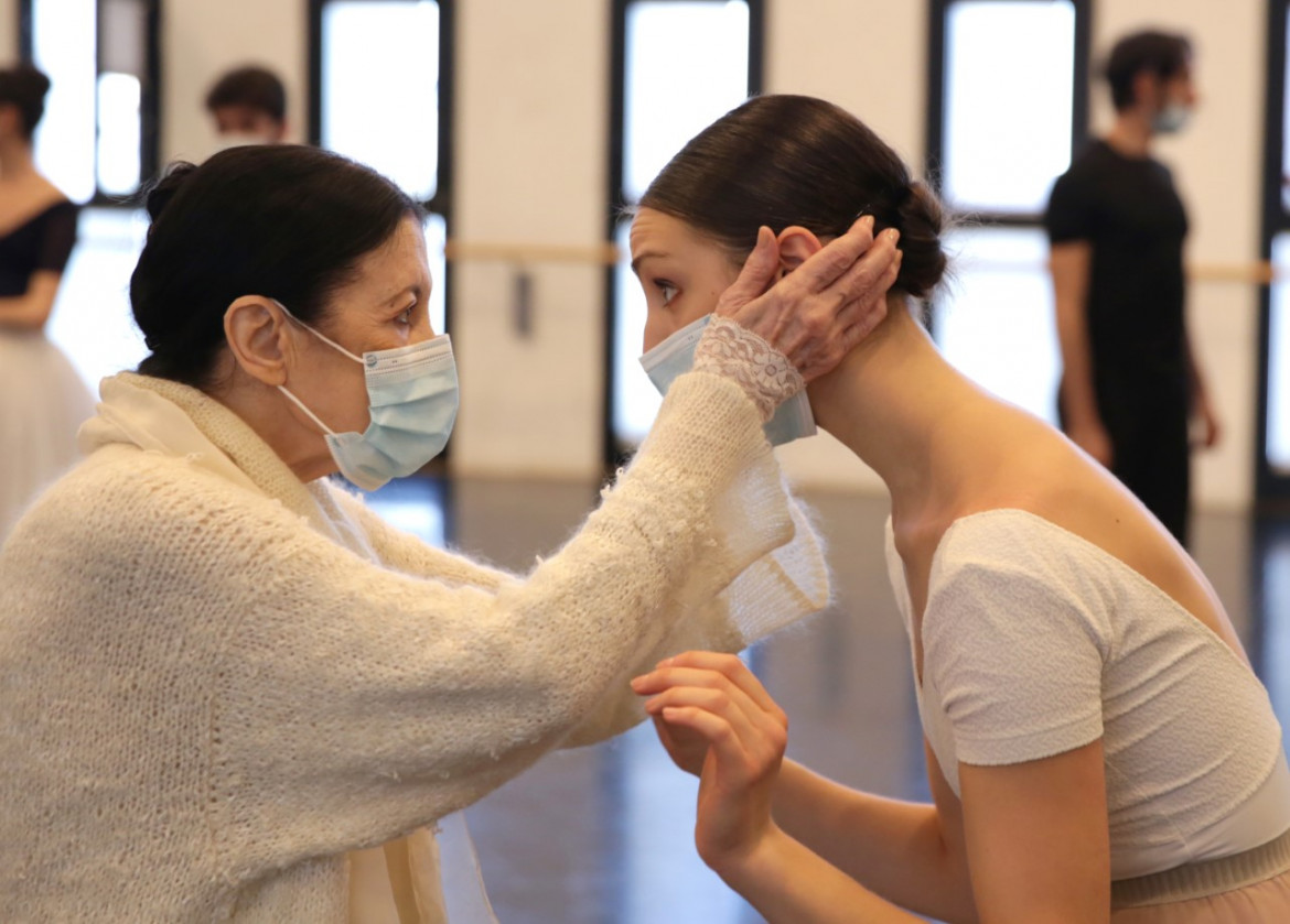 La masterclass di Carla Fracci per «Giselle»