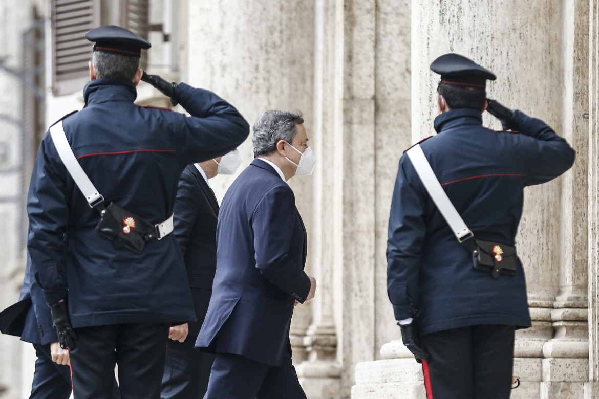 Draghi si presenta ai partiti: l’Europa ci guarda