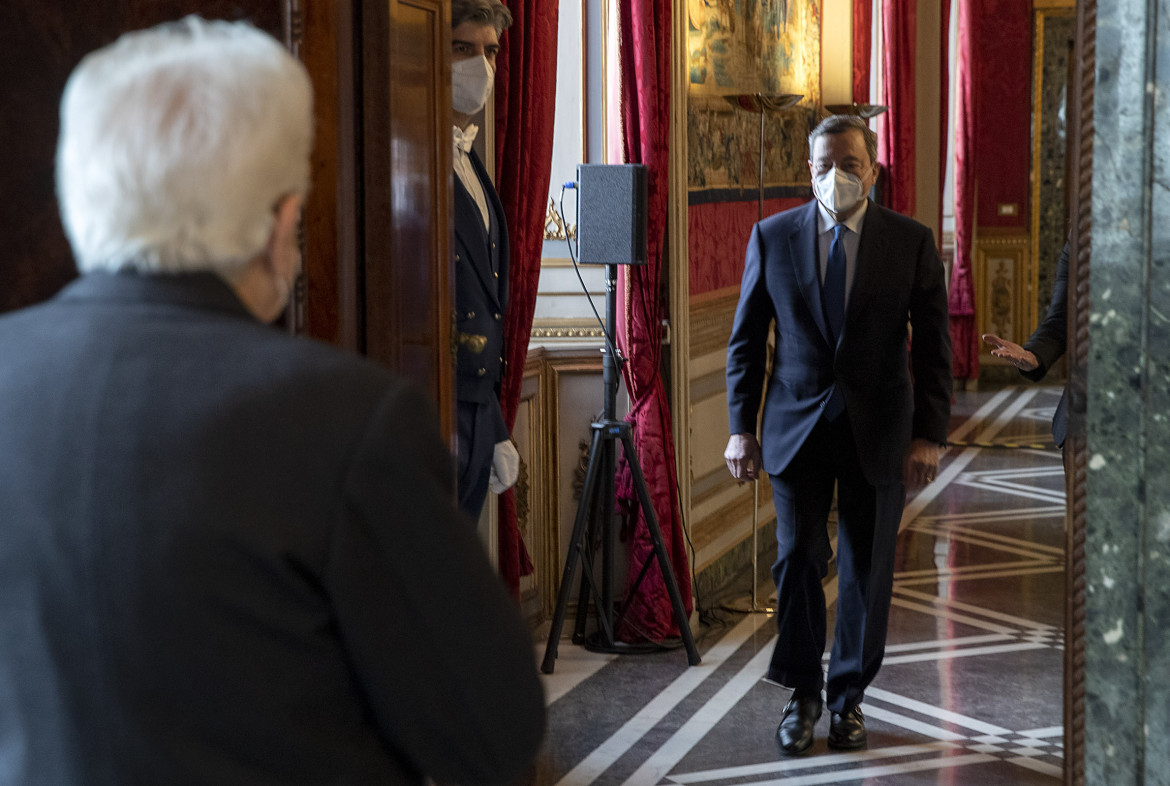 Mattarella, Draghi e le comparse