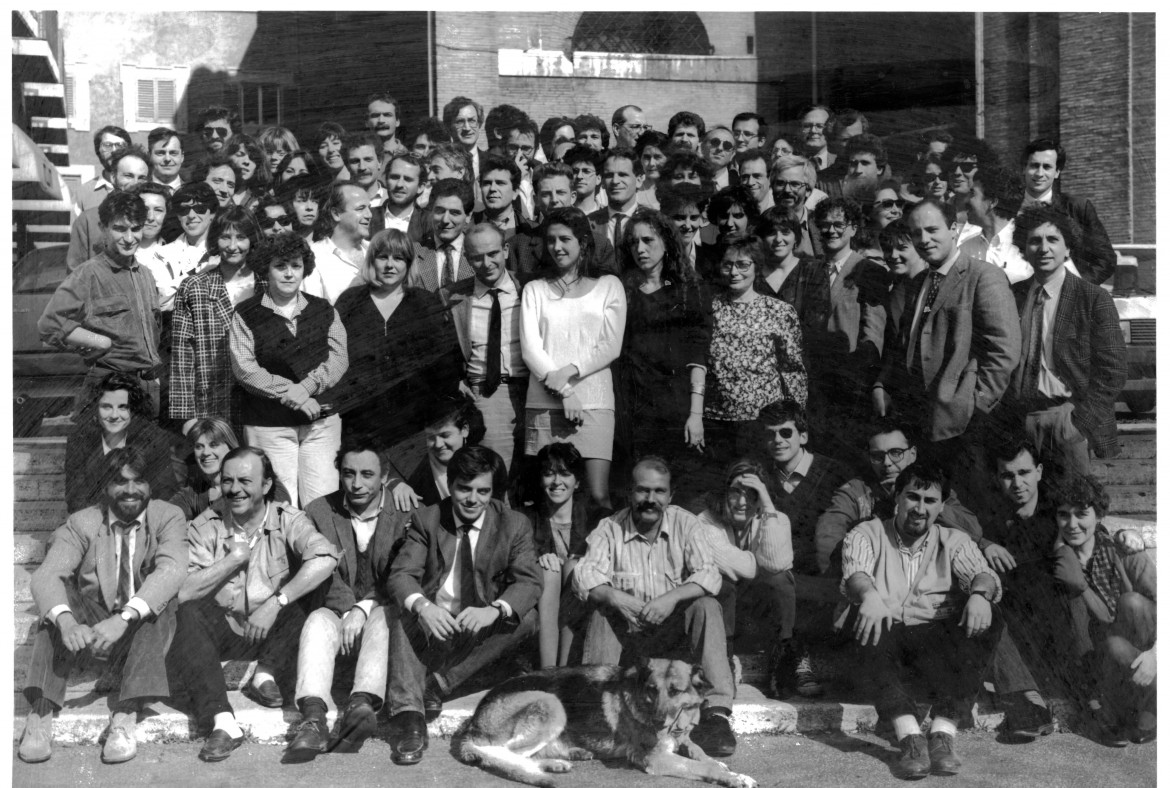 il manifesto, foto di gruppo 1988