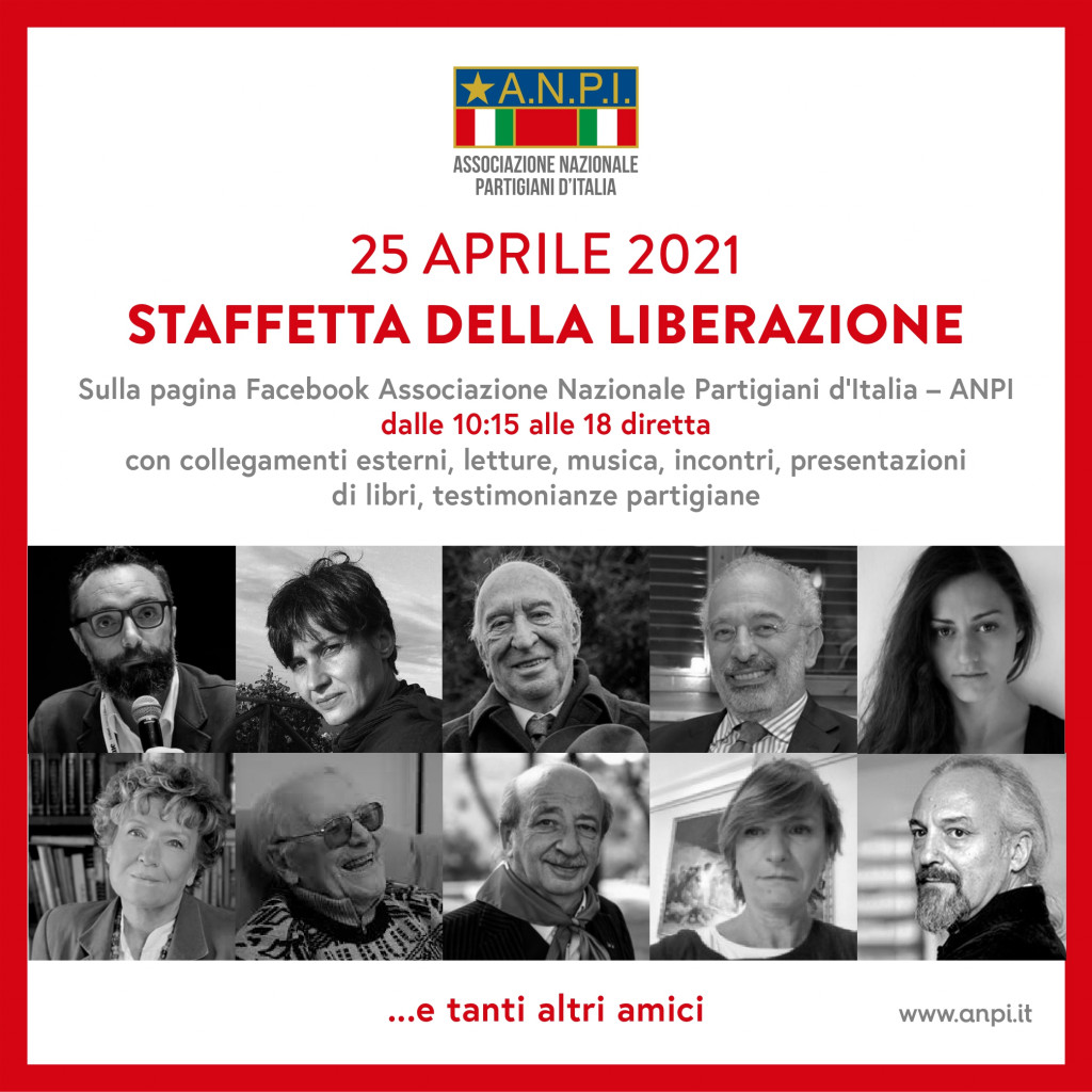 Il 25 aprile Anpi, le iniziative nazionali