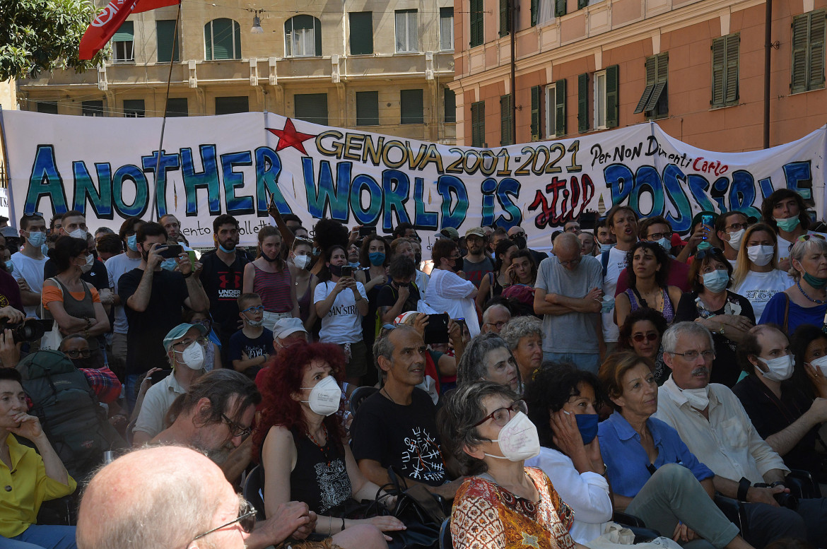 Il ritorno in piazza Alimonda 20 anni dopo