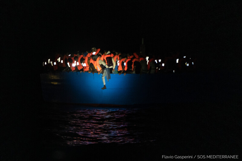 Il grande salvataggio della nave Ocean Viking