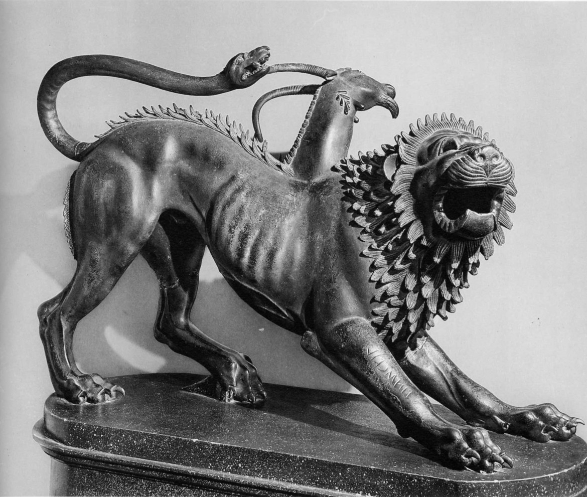 Chimera, un auspicio etrusco per i Medici