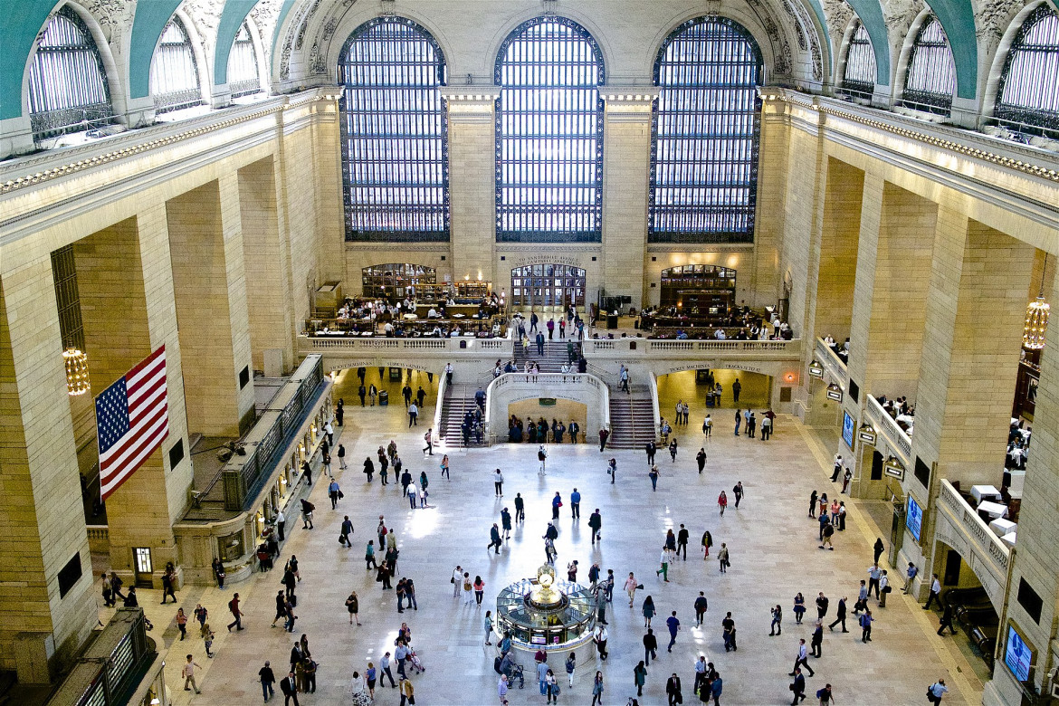 Viaggio nella stazione di New York