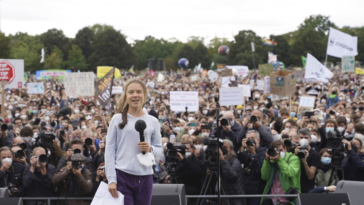 Thunberg e i 40mila di Berlino nell’ultimo venerdì dell’era Merkel