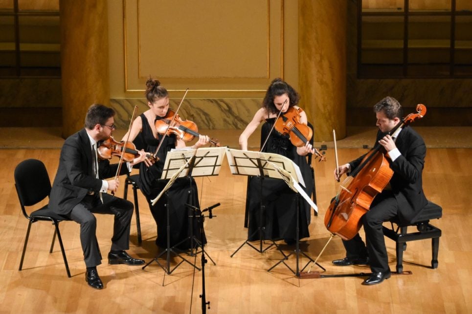 Imperitura fortuna del quartetto  per archi