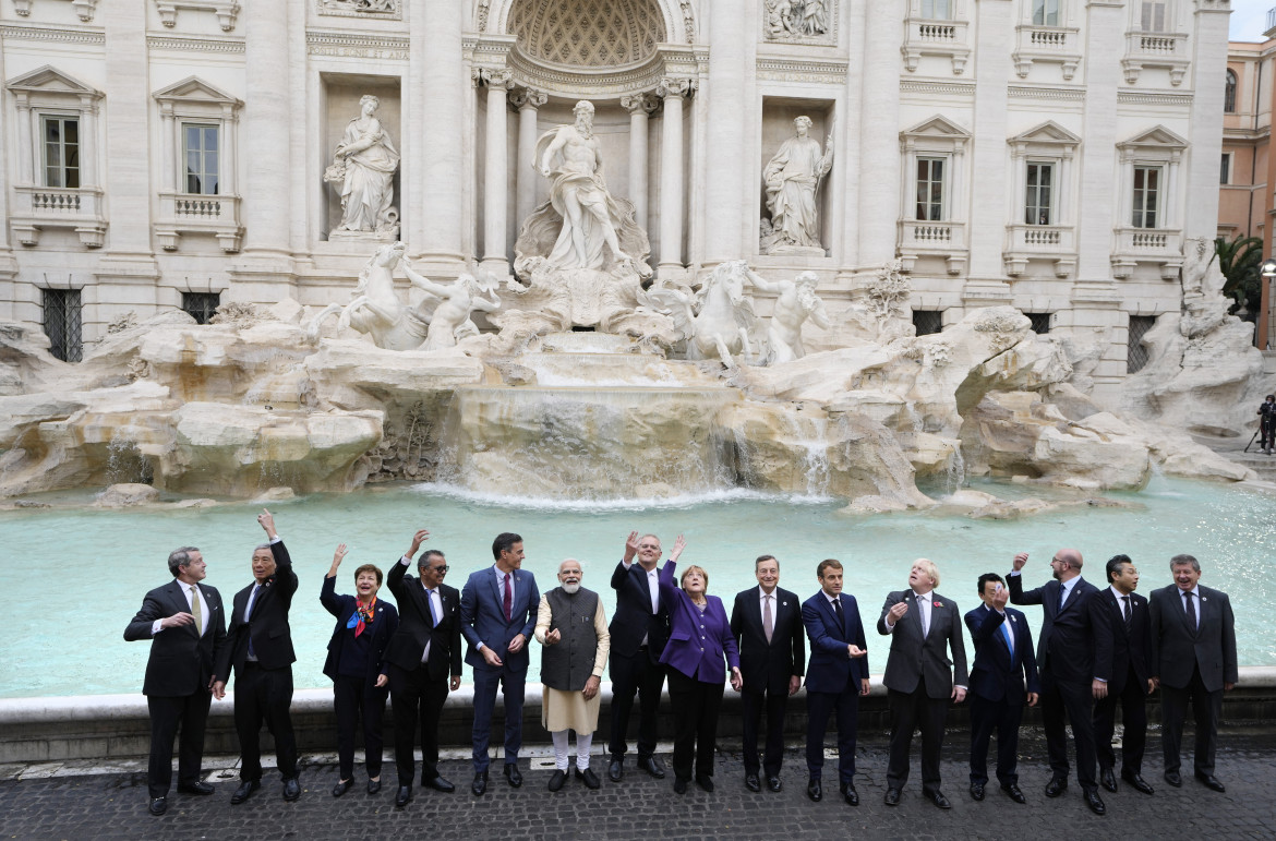 g20 roma fontana trevi