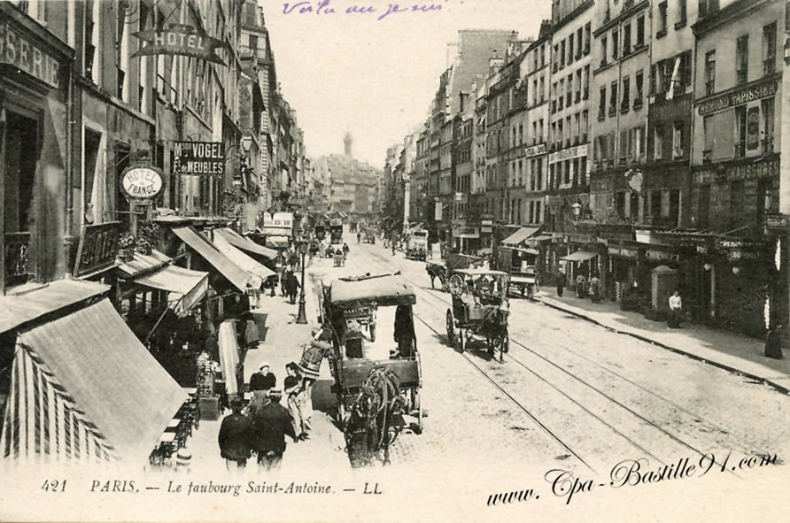 La storia iscritta nel legno di un sobborgo della Ville Lumière