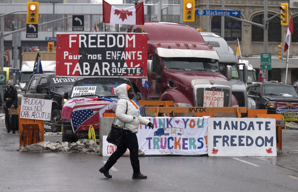 Il sostegno dell’ultradestra Usa all’«assedio» del Freedom Convoy