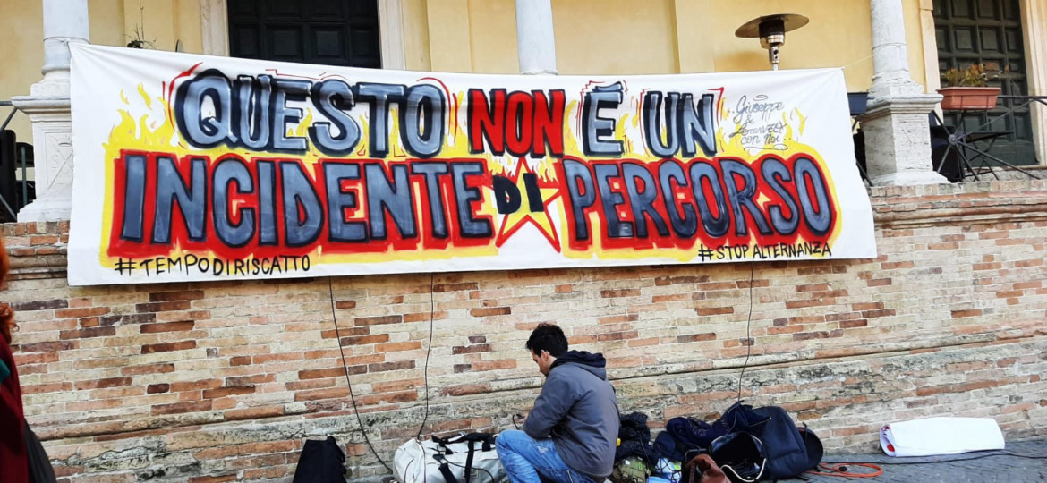 A Fermo studenti in piazza nel nome di Giuseppe