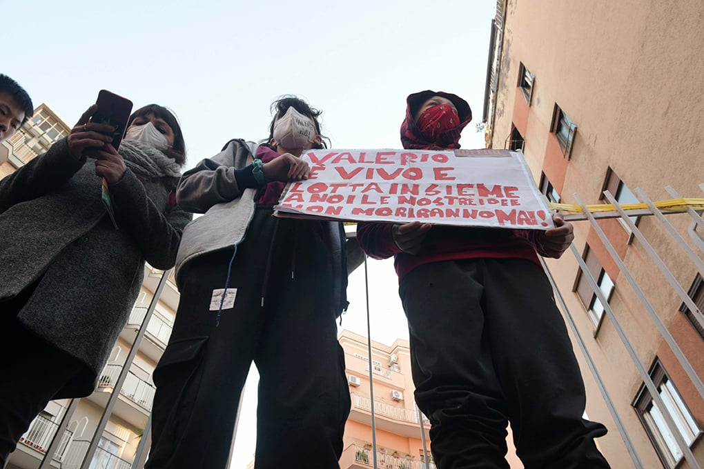 Roma, corteo  per Valerio Verbano