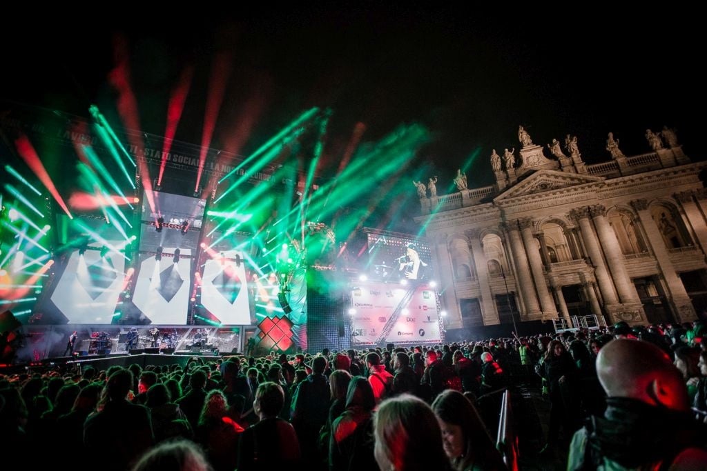 Primo Maggio a San Giovanni, la musica si mette «al lavoro per la pace»