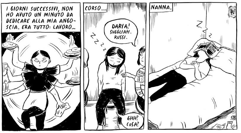 Daria Bogdanska, la vita e i fumetti colorati di nero