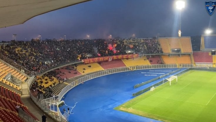 Il Lecce dai colori giallorossi