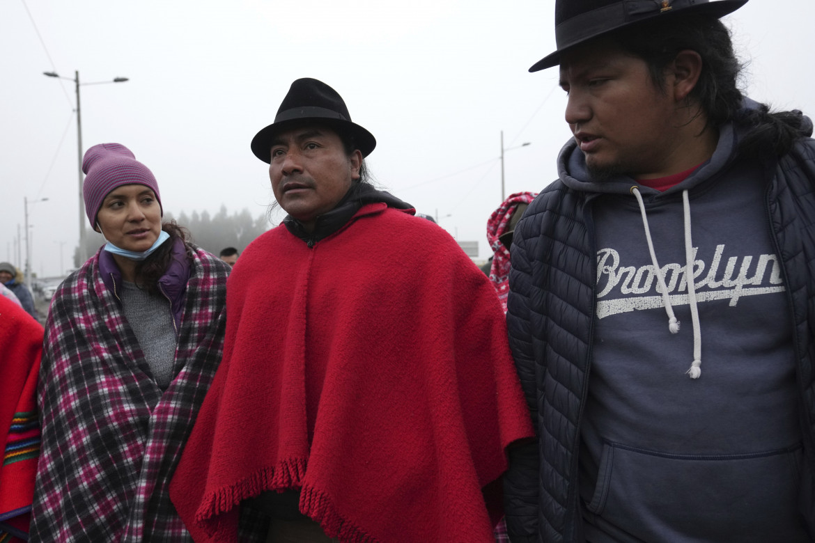 Protesta indigena a oltranza in Ecuador. Arrestato il leader Iza