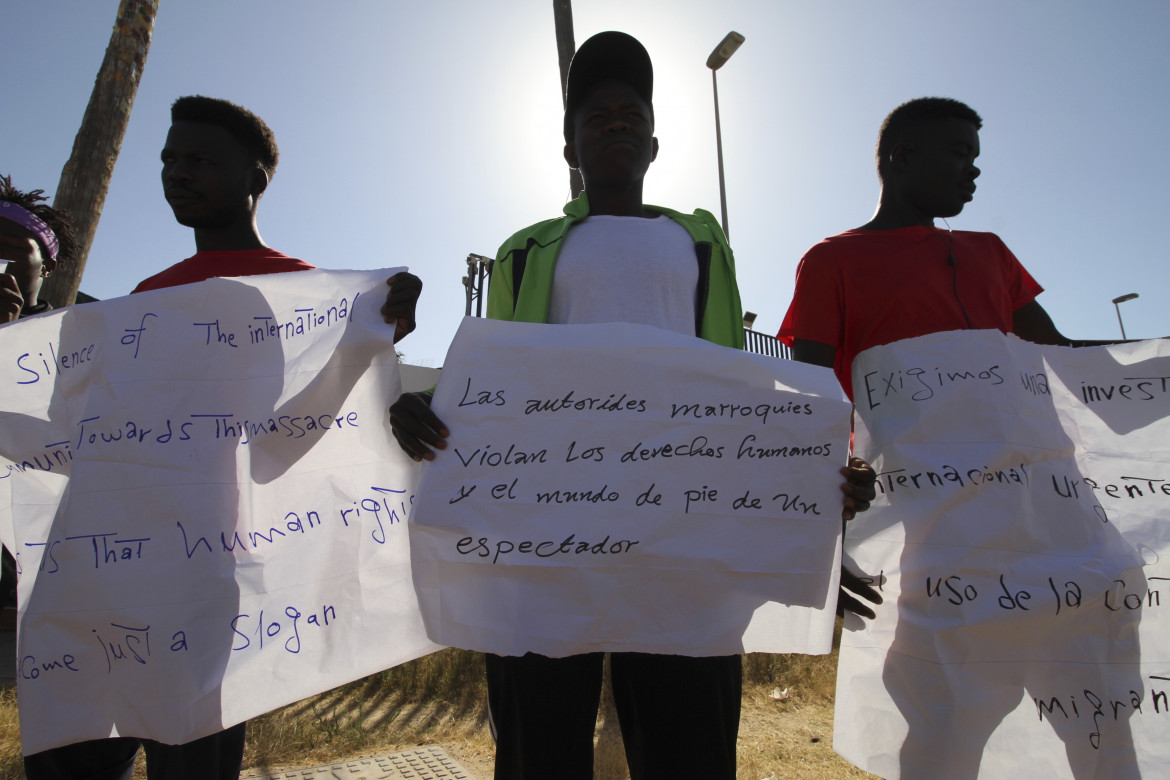 Strage di Melilla, vittime ancora  senza giustizia