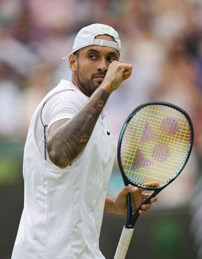 Kyrgios, un talismano per battere i grandi e scordare il successo