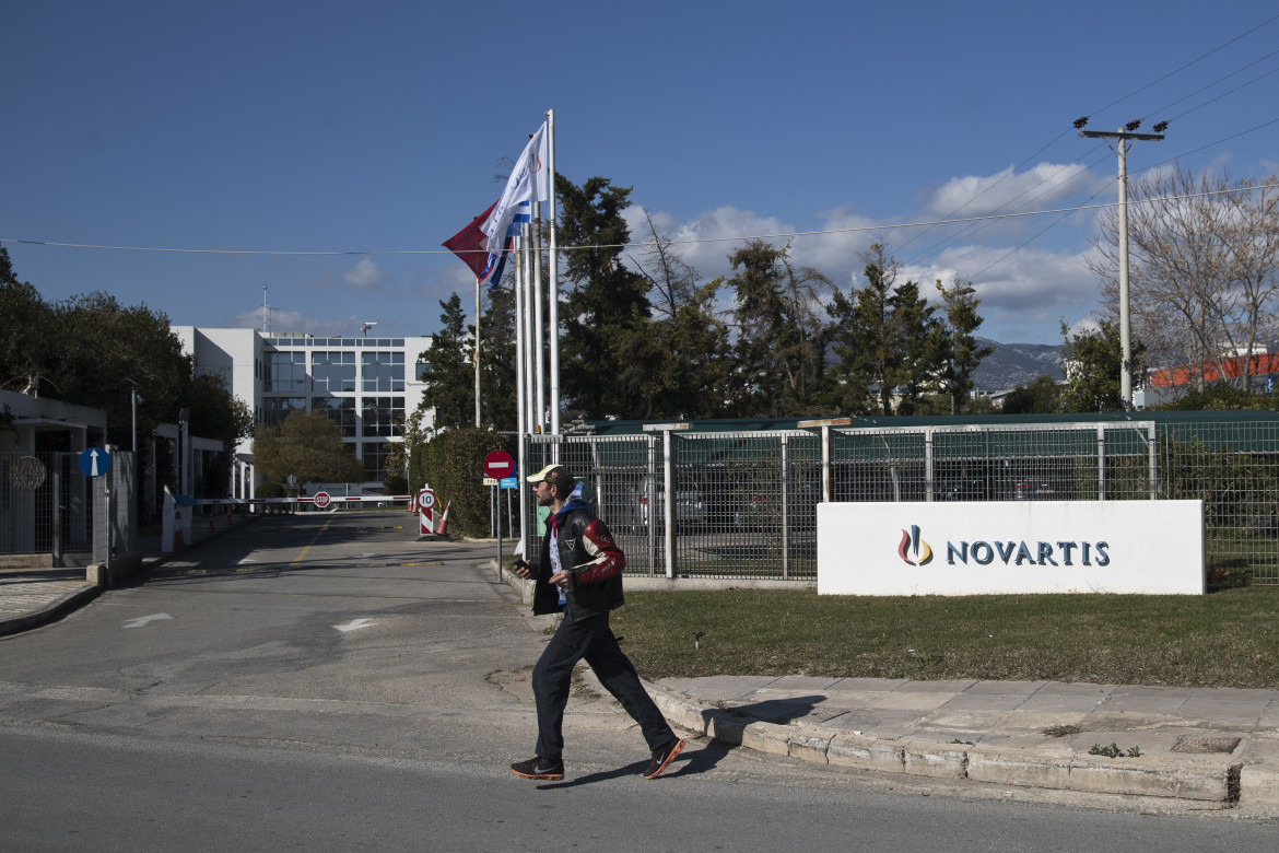 La sede di Novartis ad Atene foto Ap