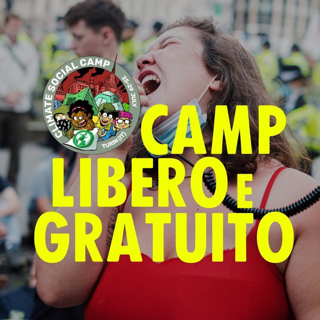 A Torino il Climate Social Camp dal 25 al 29 luglio