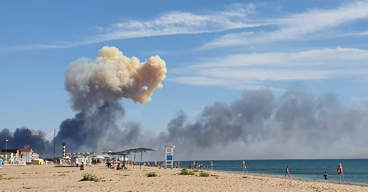 Un drone ucraino fino alla costa russa del Mar Nero