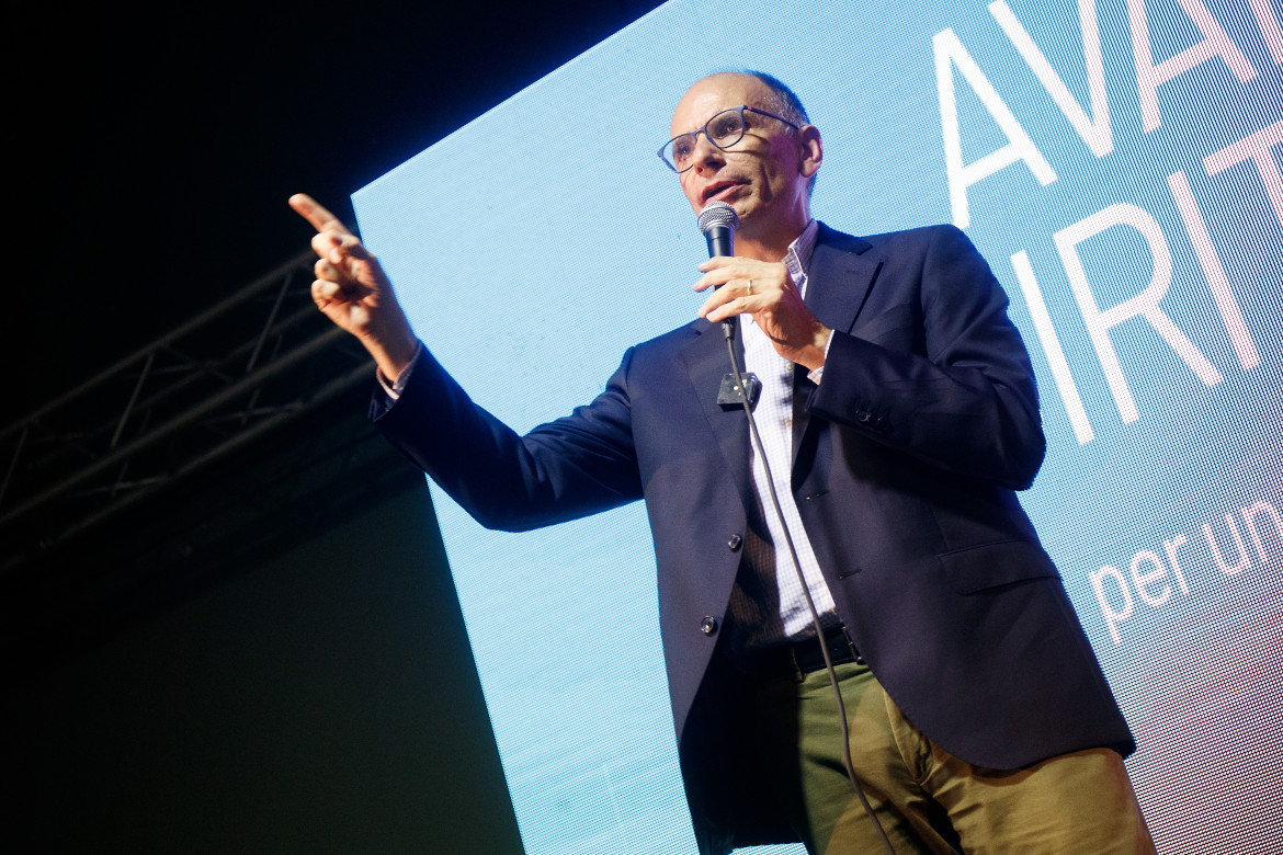 Enrico Letta foto LaPresse