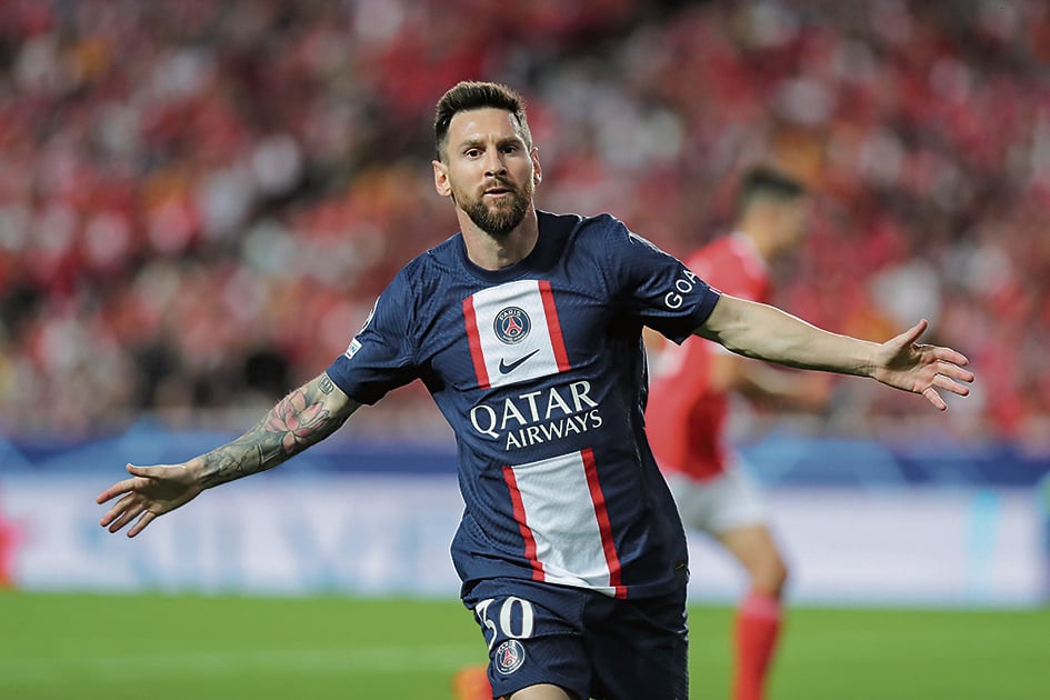 foto messi paris saint germain