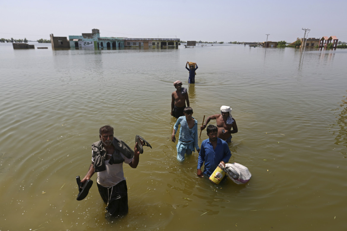 Effetti del cambiamento climatico in Pakistan foto Ap