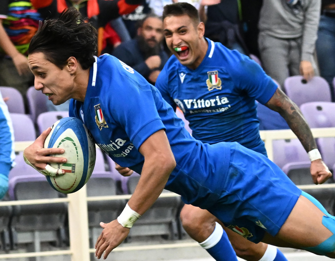 La giovane Italia sfida gli Springboks