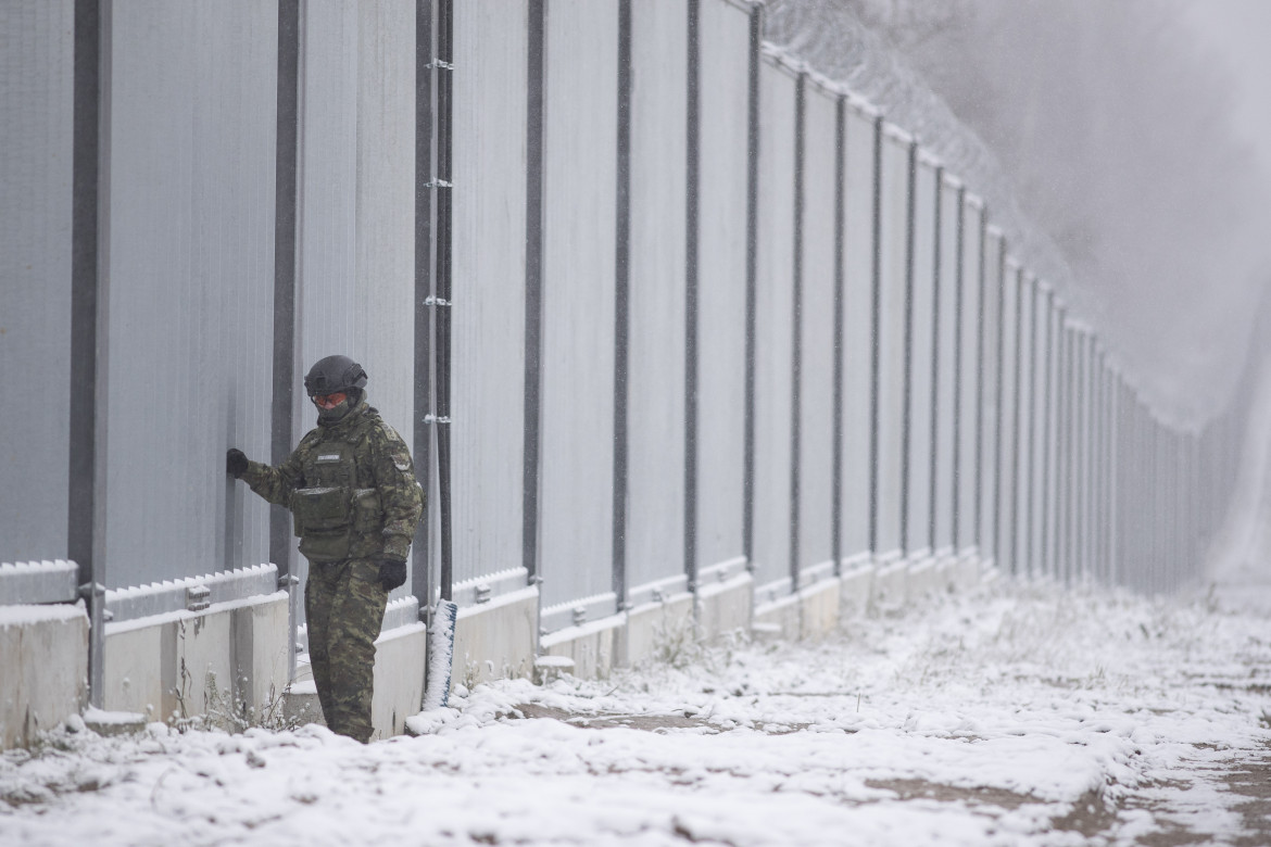 muro polonia bielorussia