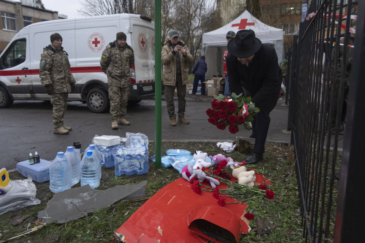 Elicottero precipita su un asilo. Kiev perde i vertici degli Interni