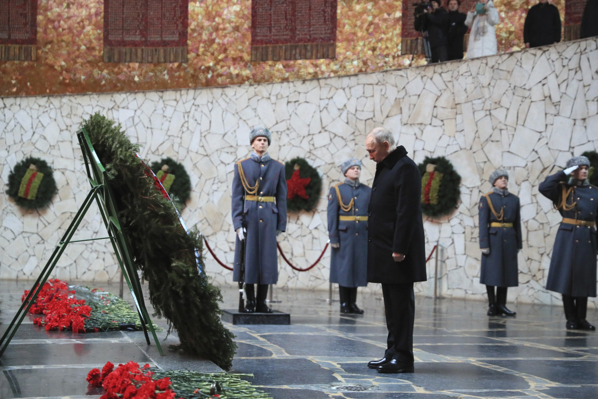 Putin a Volgograd: «Panzer di nuovo contro la Russia»