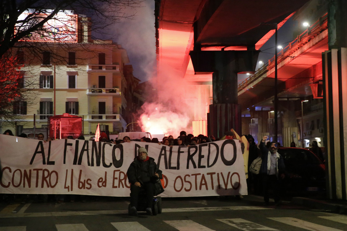 In piazza per colpa di Alfredo, anarchici e non solo