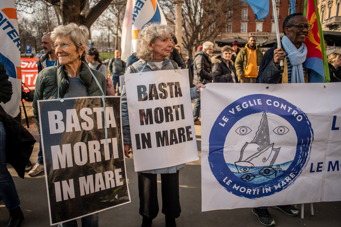 Milano chiede giustizia: «Ora basta morti nel Mediterraneo»