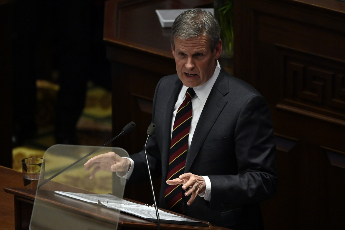 Il governatore repubblicano del Tennessee Bill Lee, foto Ap