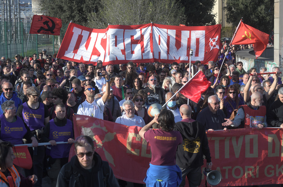 A Firenze una marea di popolo con gli operai Gkn