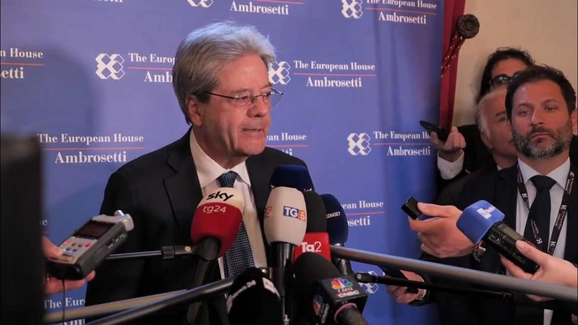 Italia-Ue, Gentiloni apre al «piano di salvataggio»