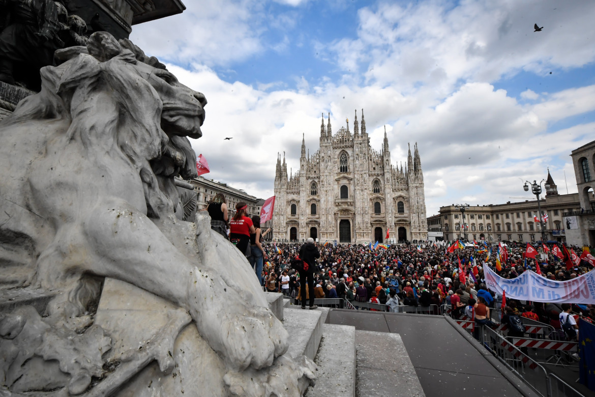 Milano, 25 aprile 2022 - foto LaPresse