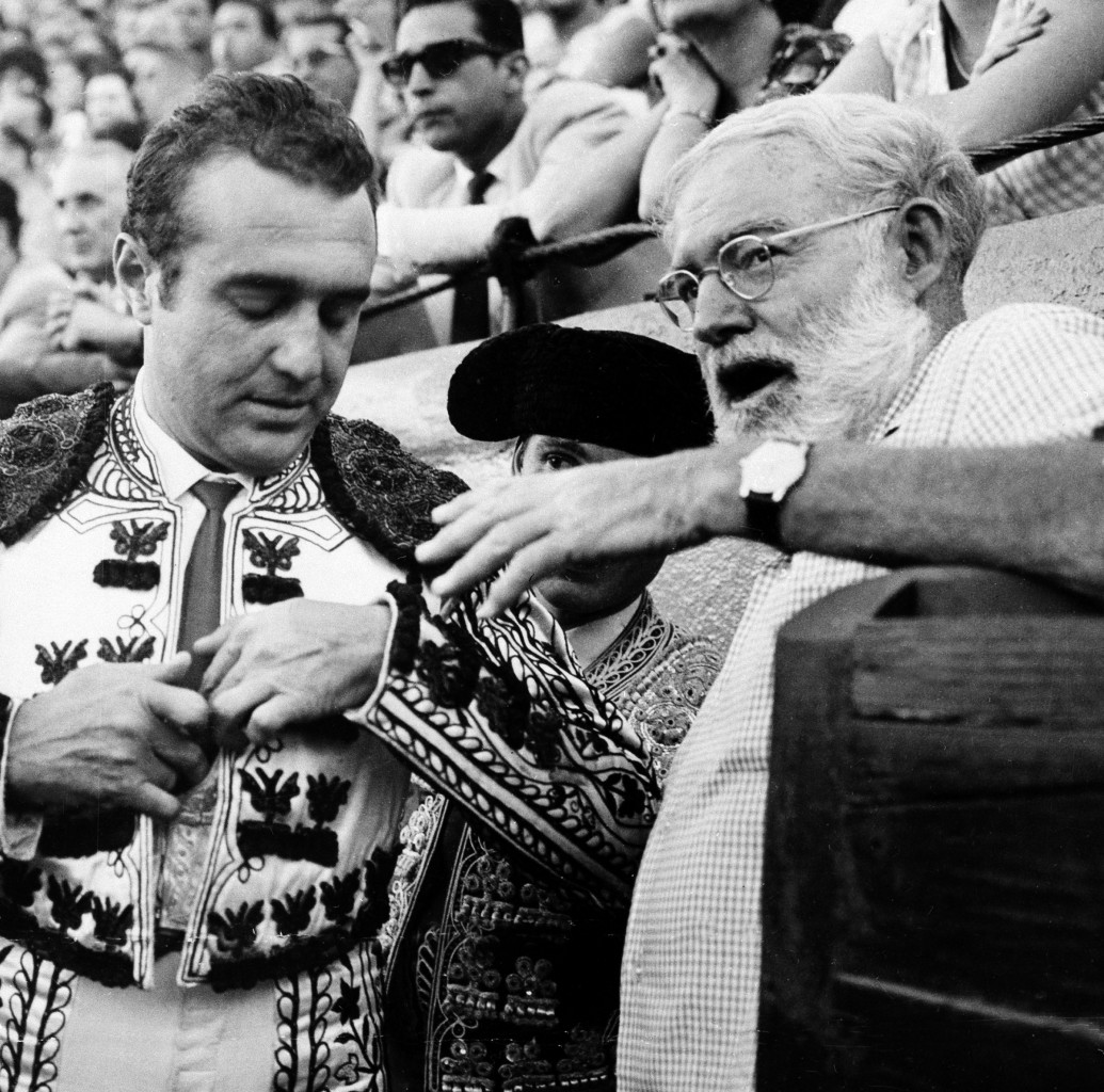 foto Hemingway a una corrida 