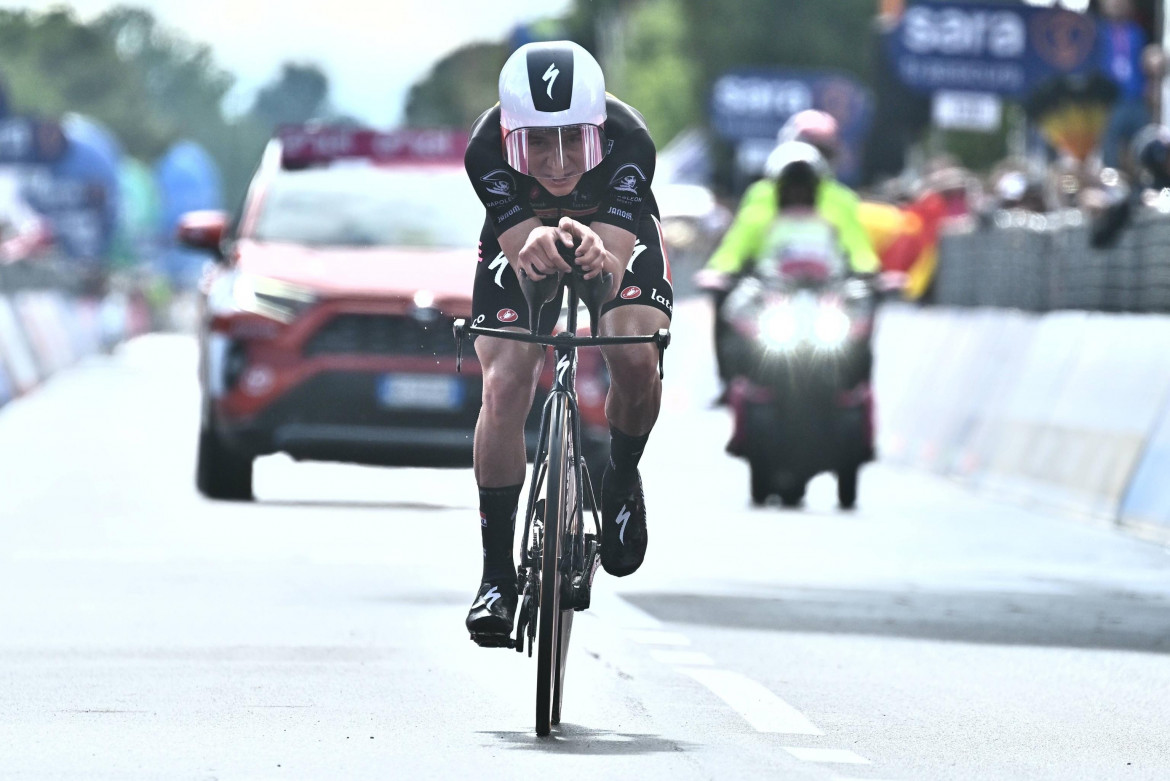 il ciclista belga evenepoel