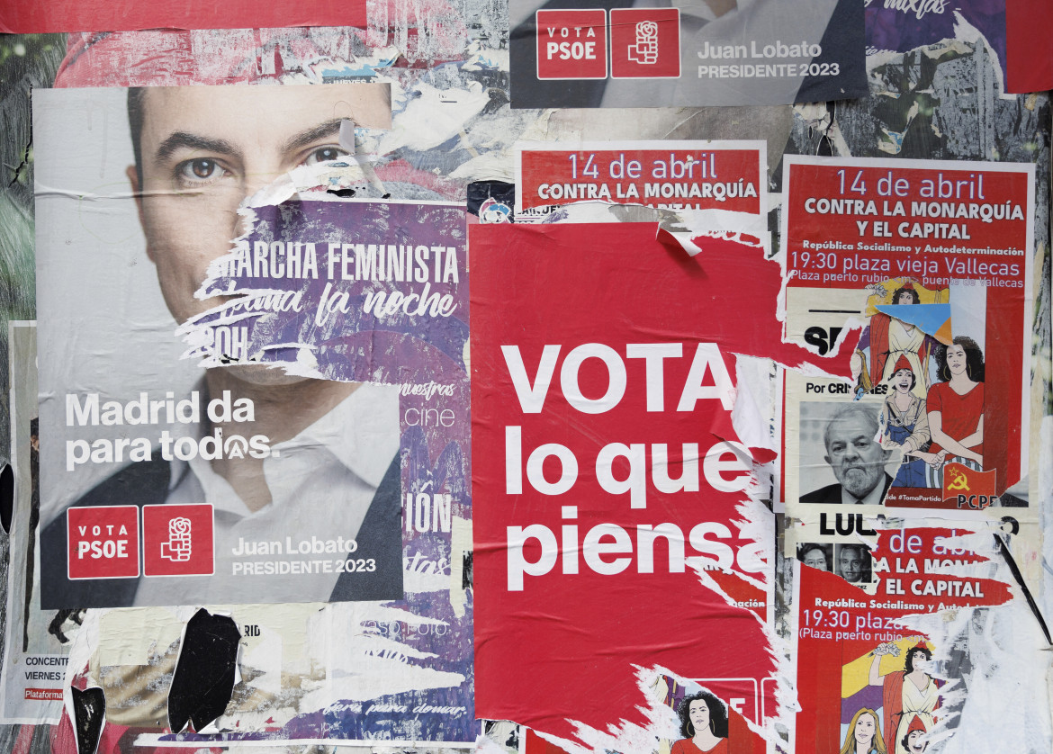 Due grandi partiti, due poli: a Pp e Psoe il 65% dei voti