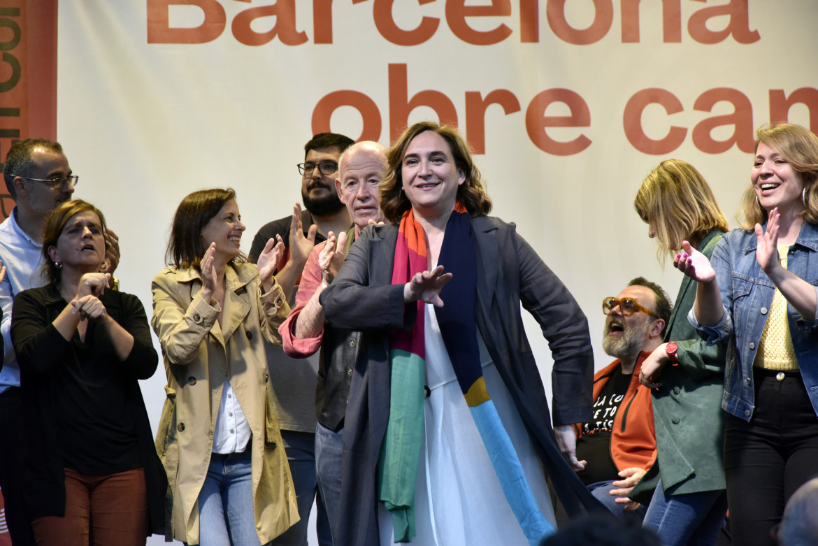 Barcellona, sinistra modello Colau