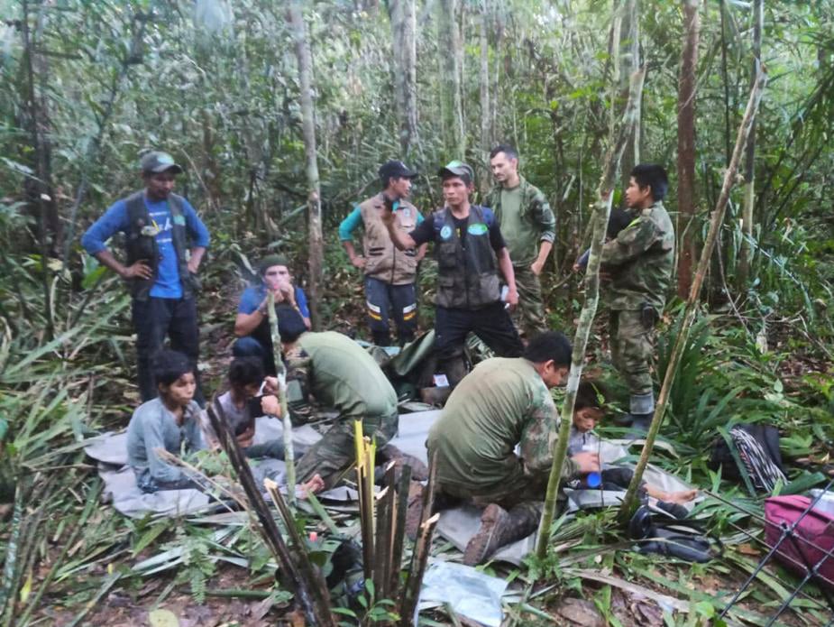 Colombia, il lieto fine dei bimbi sperduti