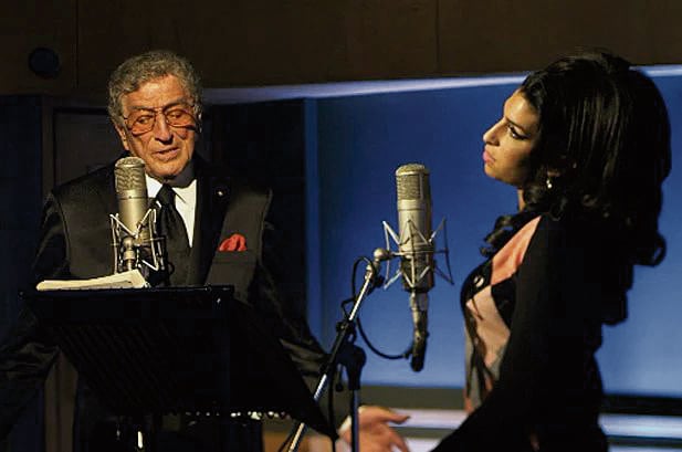 foto Tony Bennett e Amy Winehouse