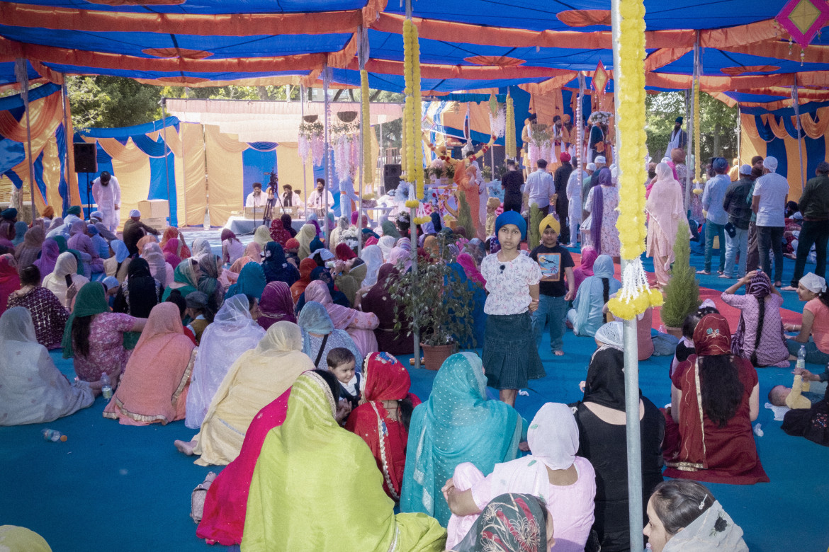 Nagar Kirtan, a Sabaudia con i Sikh