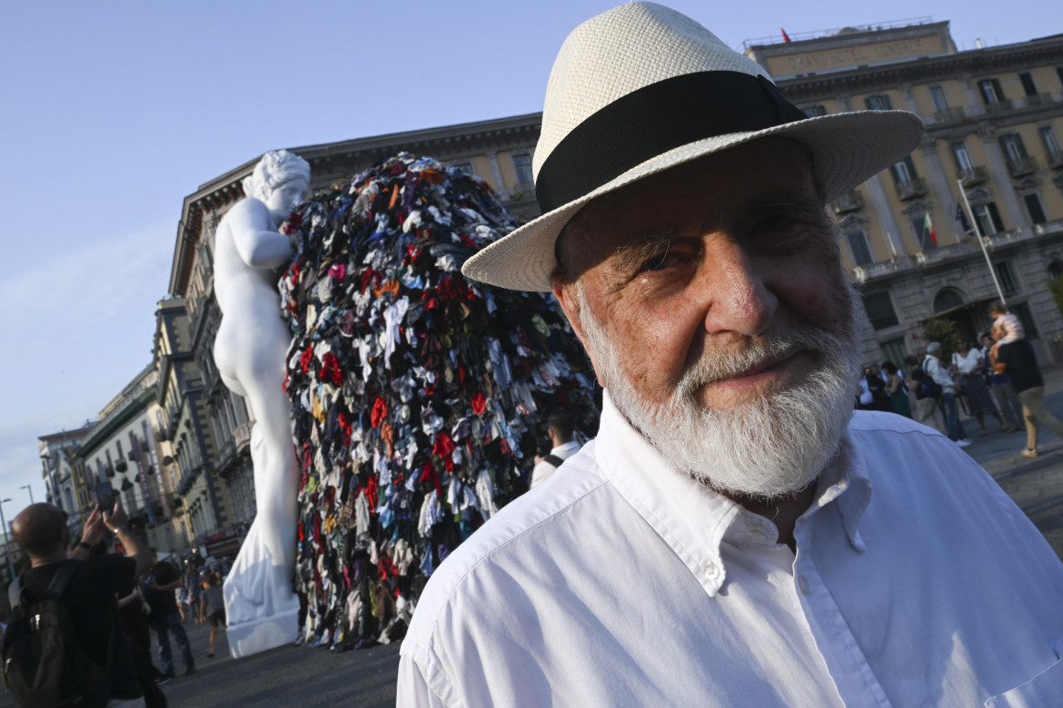 Pistoletto: «Nei miei stracci alberga anche la parte negletta della società»