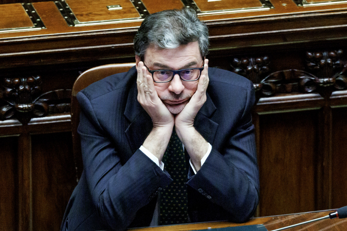 Il ministro dell’economia Giancarlo Giorgetti (Lega)